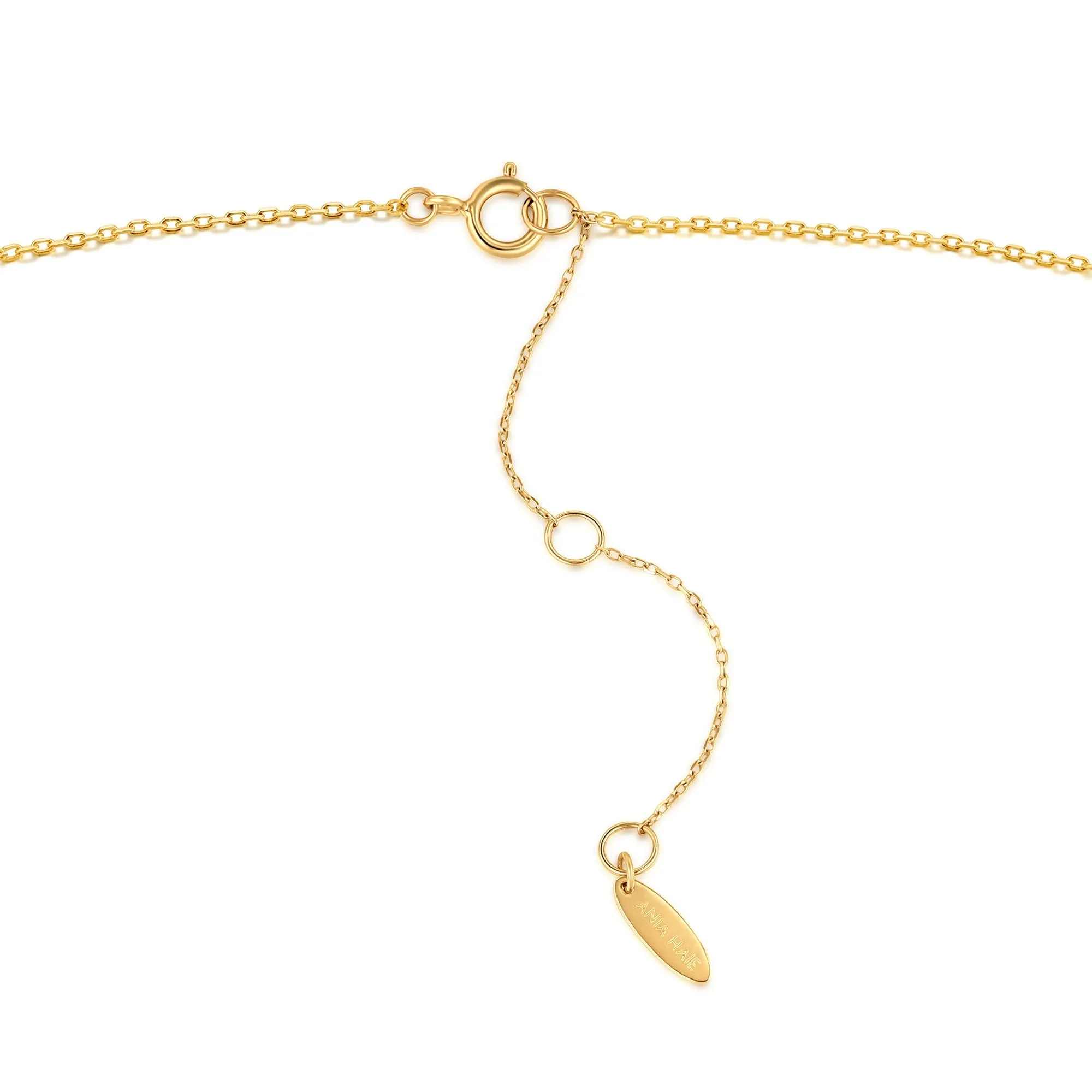 14kt Gold Mixed Disc Necklace