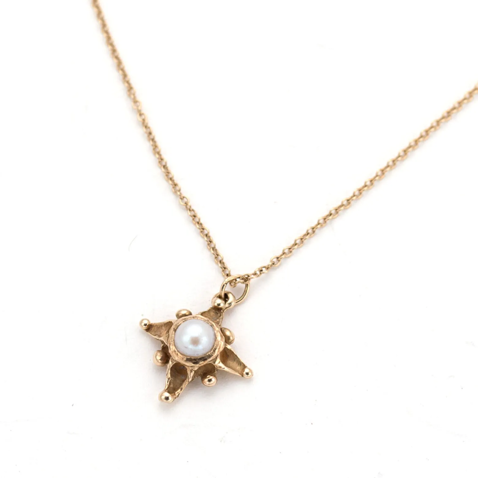 14kt-Small Chain - Star