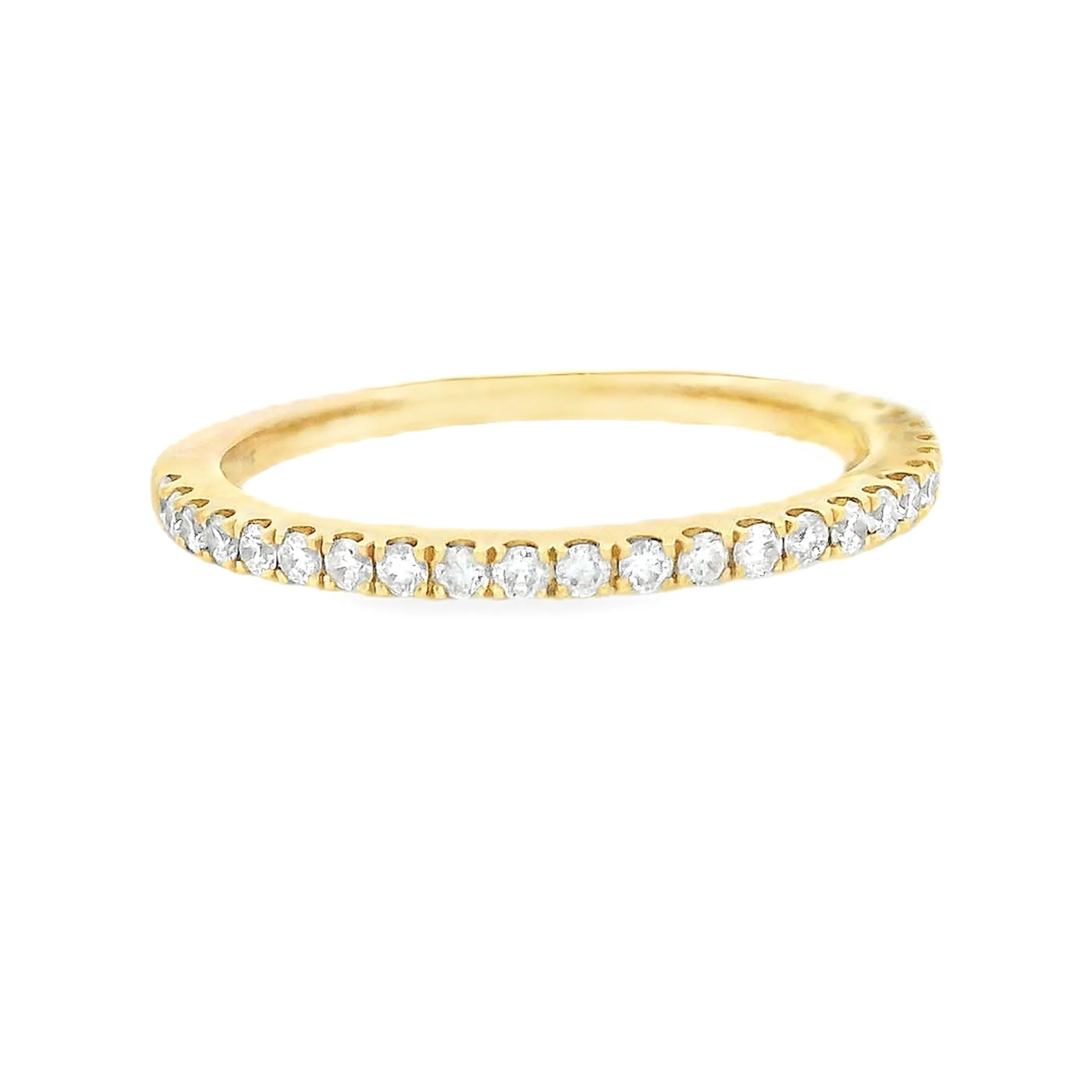 .19ct 18k Yellow Gold Diamond Band