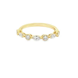 .45ct 18k Yellow Gold Diamond Band