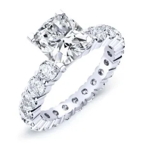 Angela - Cushion Lab Diamond Engagement Ring (IGI Certified)