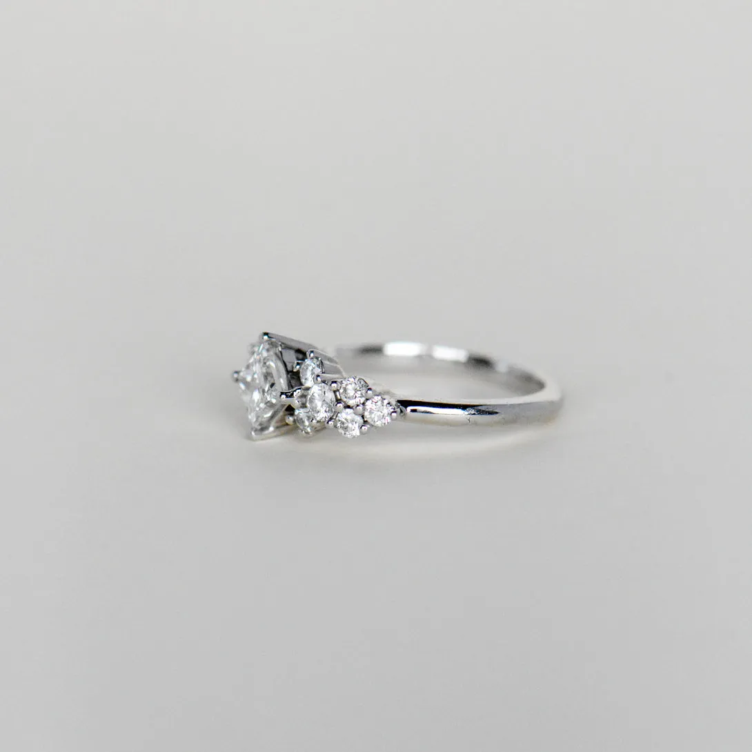 Anja | Princess Cut Diamond Ring