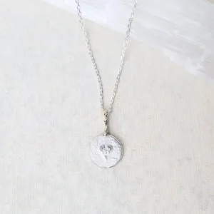 Benevolent Heart Artifact Sterling Silver & 14k Gold Necklace