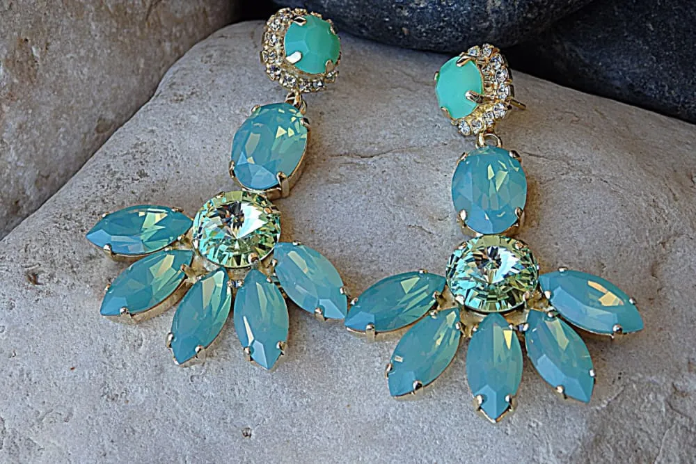 Blue opal Rebeka earring