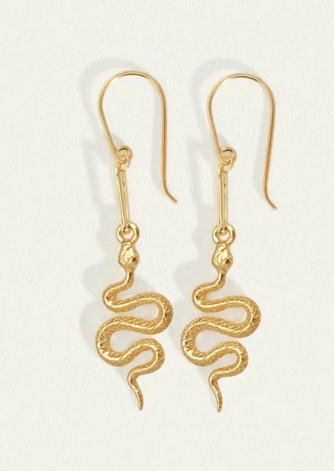 Camila Earrings Gold Vermeil