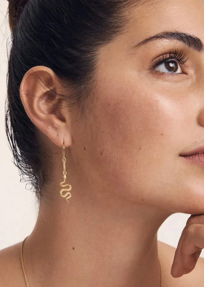 Camila Earrings Gold Vermeil