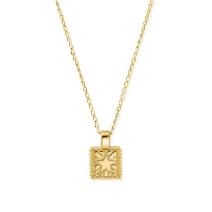 ChloBo Celestial Wonderer Yellow Gold Plated Necklace