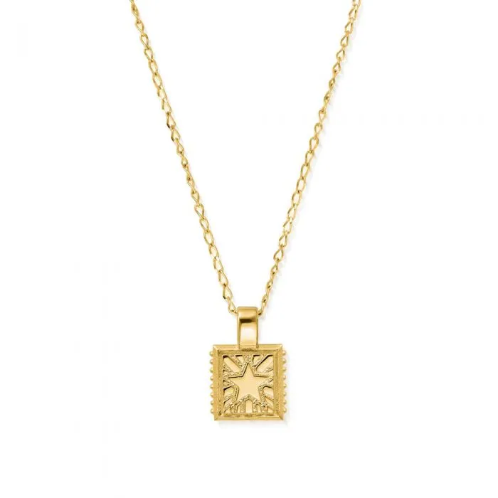 ChloBo Celestial Wonderer Yellow Gold Plated Necklace