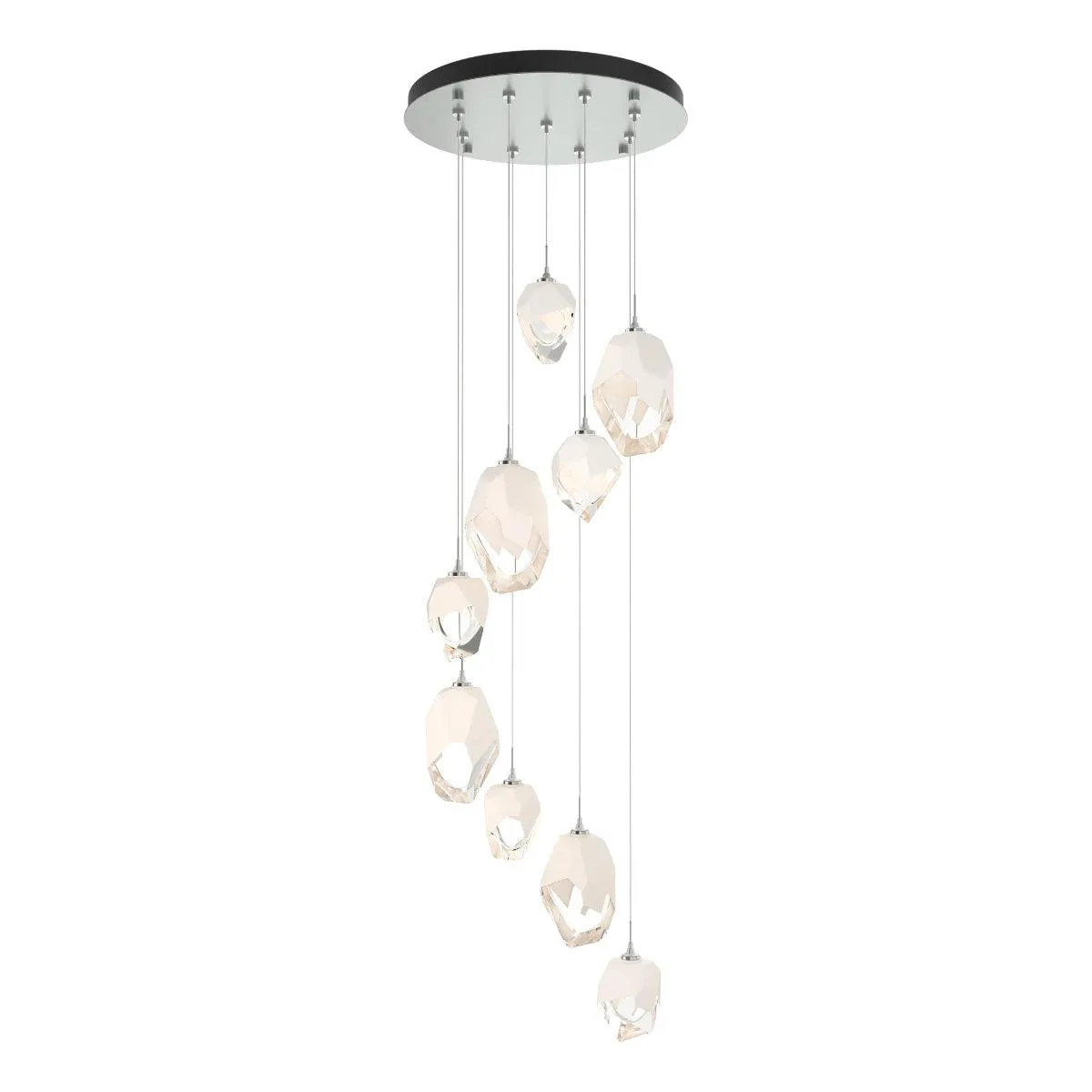 Chrysalis 9 Lights Mixed Crystal Pendant Light