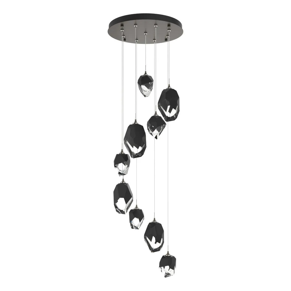 Chrysalis 9 Lights Mixed Crystal Pendant Light