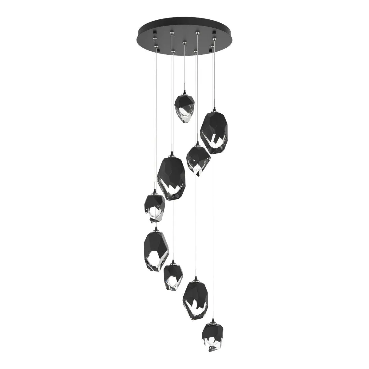 Chrysalis 9 Lights Mixed Crystal Pendant Light