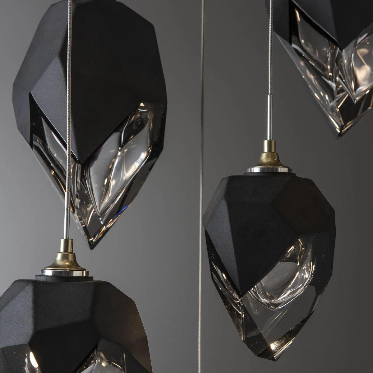 Chrysalis 9 Lights Mixed Crystal Pendant Light