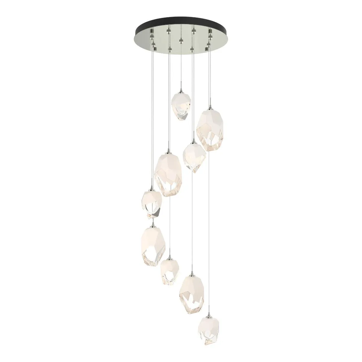 Chrysalis 9 Lights Mixed Crystal Pendant Light