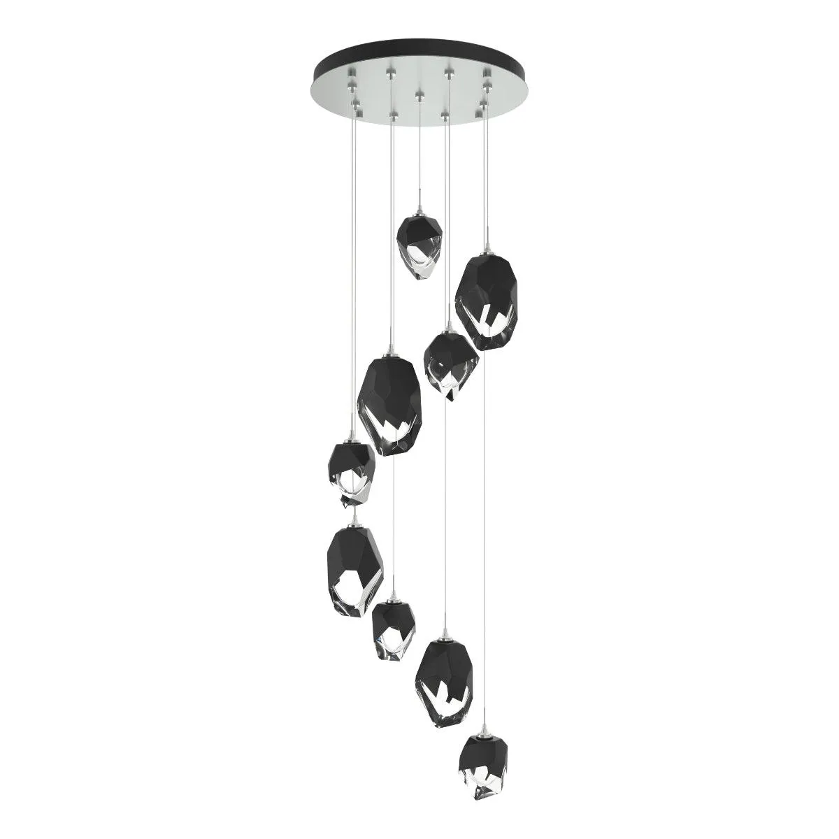 Chrysalis 9 Lights Mixed Crystal Pendant Light