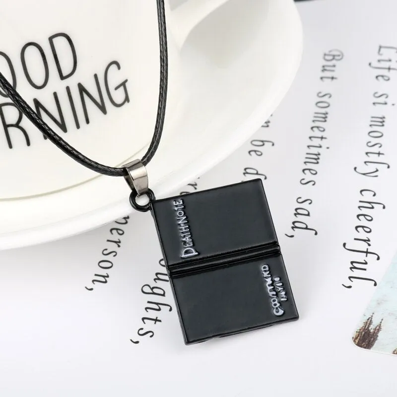 Death Note Book Diary Shaped Anime Necklace Pendant Cosplay