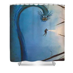 Deep Nights - Shower Curtain