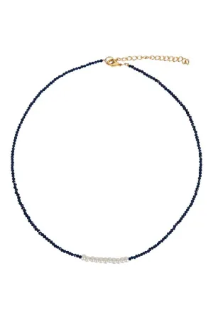 Eb & Ive Vivid Necklace - Sapphire