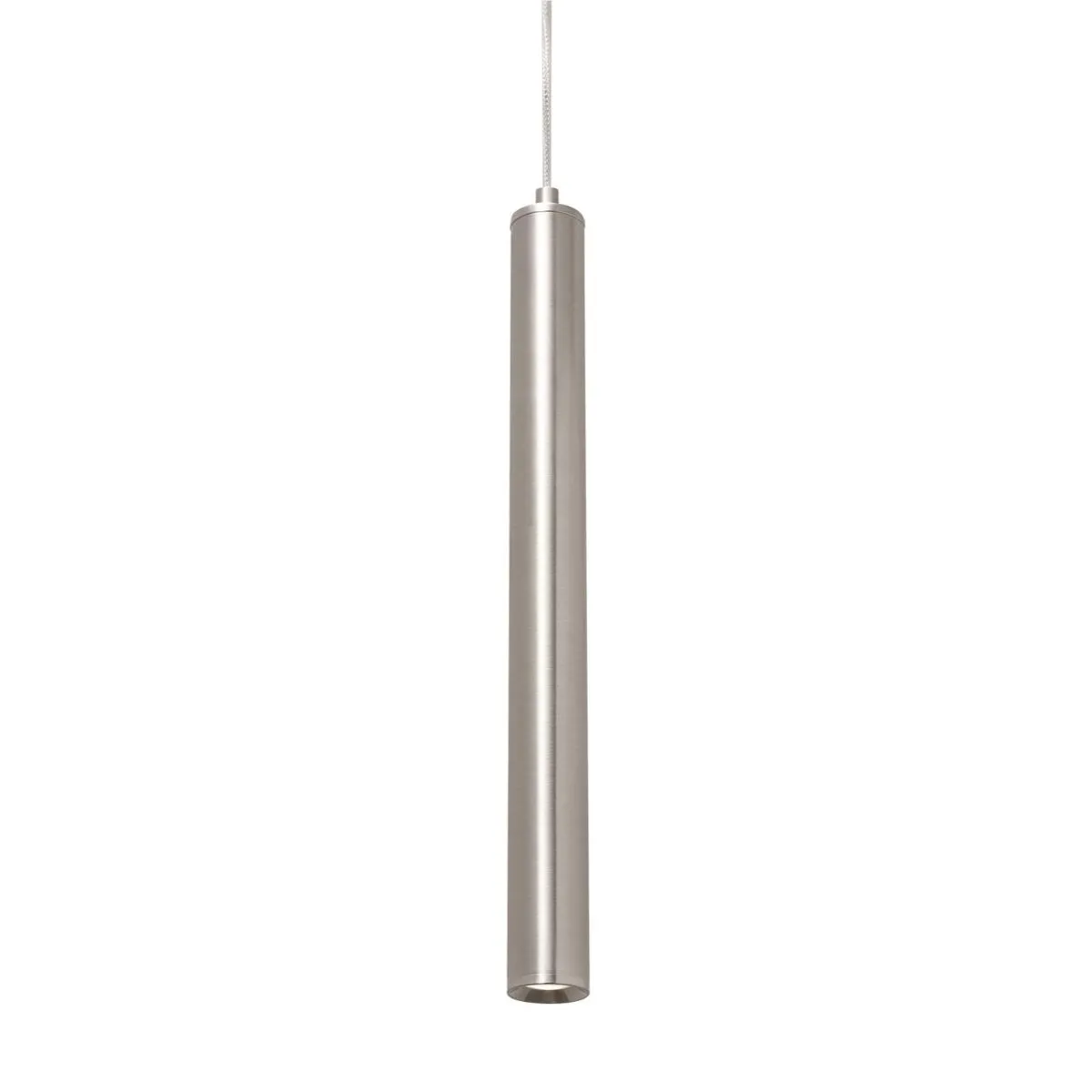 Eli 16 in. LED Pendant Light Satin Nickel Finish