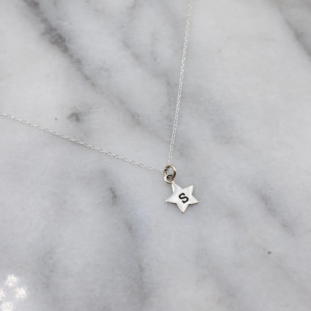 Ella, Star Necklace Sterling Silver