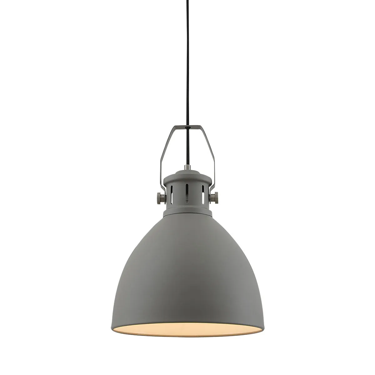 Fabrica 40cm Grey Modern Industrial Pendant