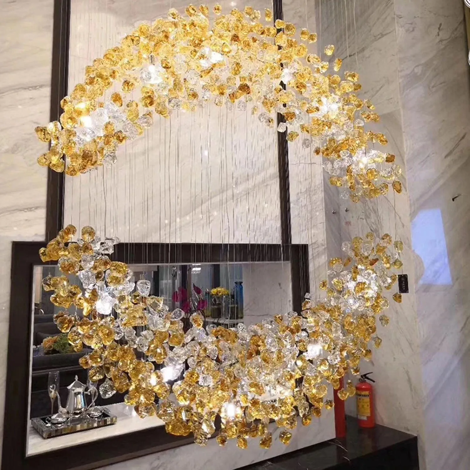 Falling Star Chandelier