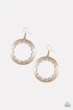 Gala Glitter Gold-Earrings