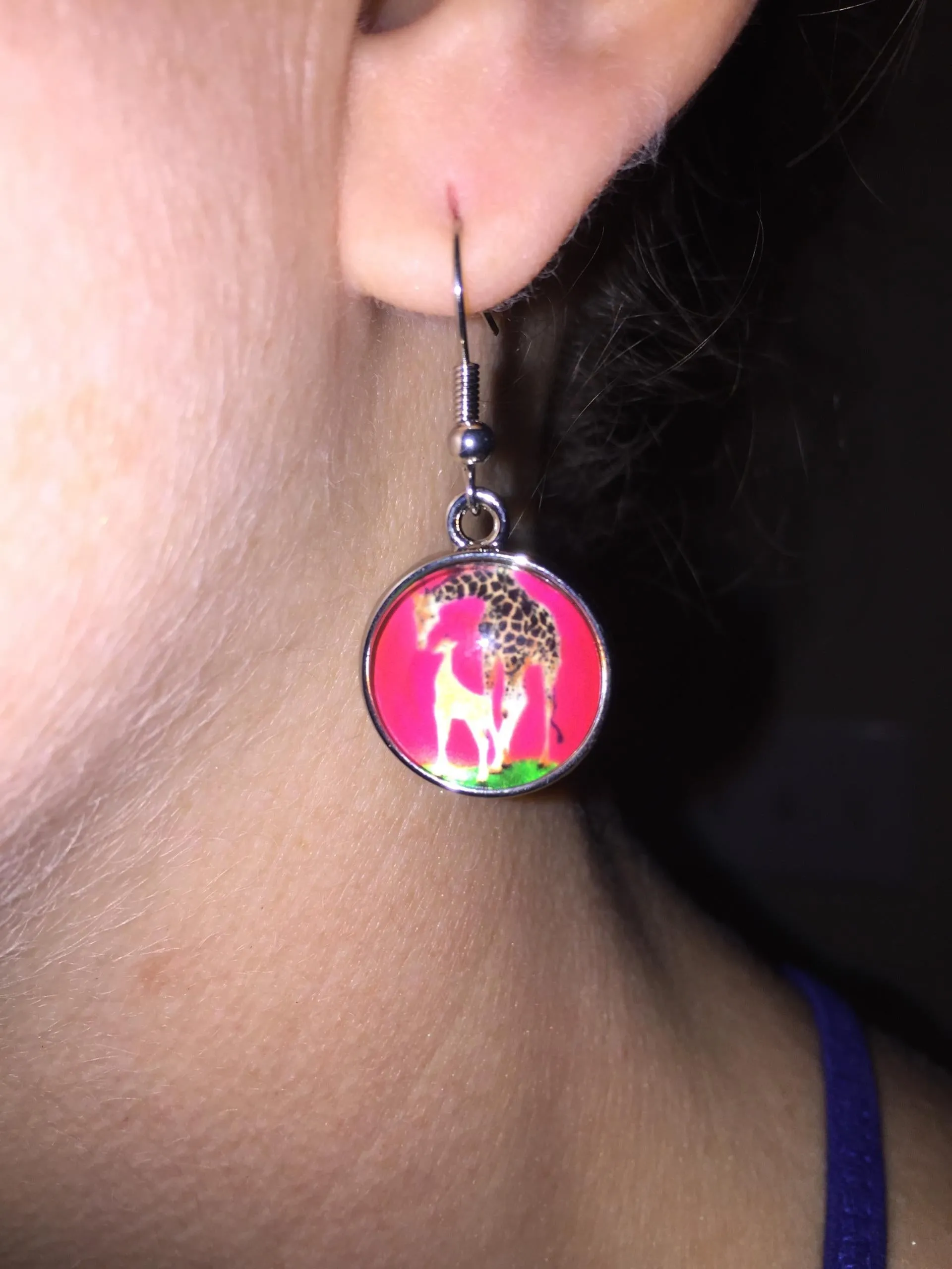 Giraffe Earrings- Full Circle