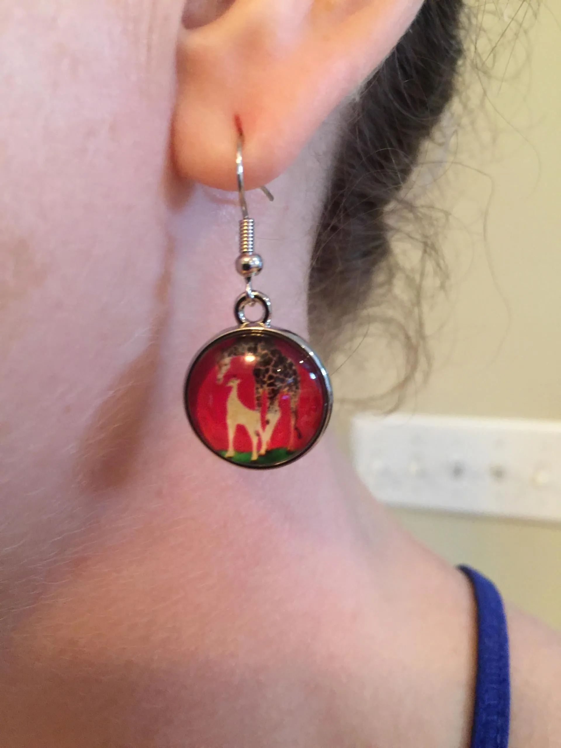 Giraffe Earrings- Full Circle