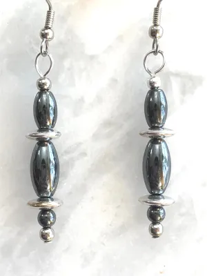 Hematite Earrings