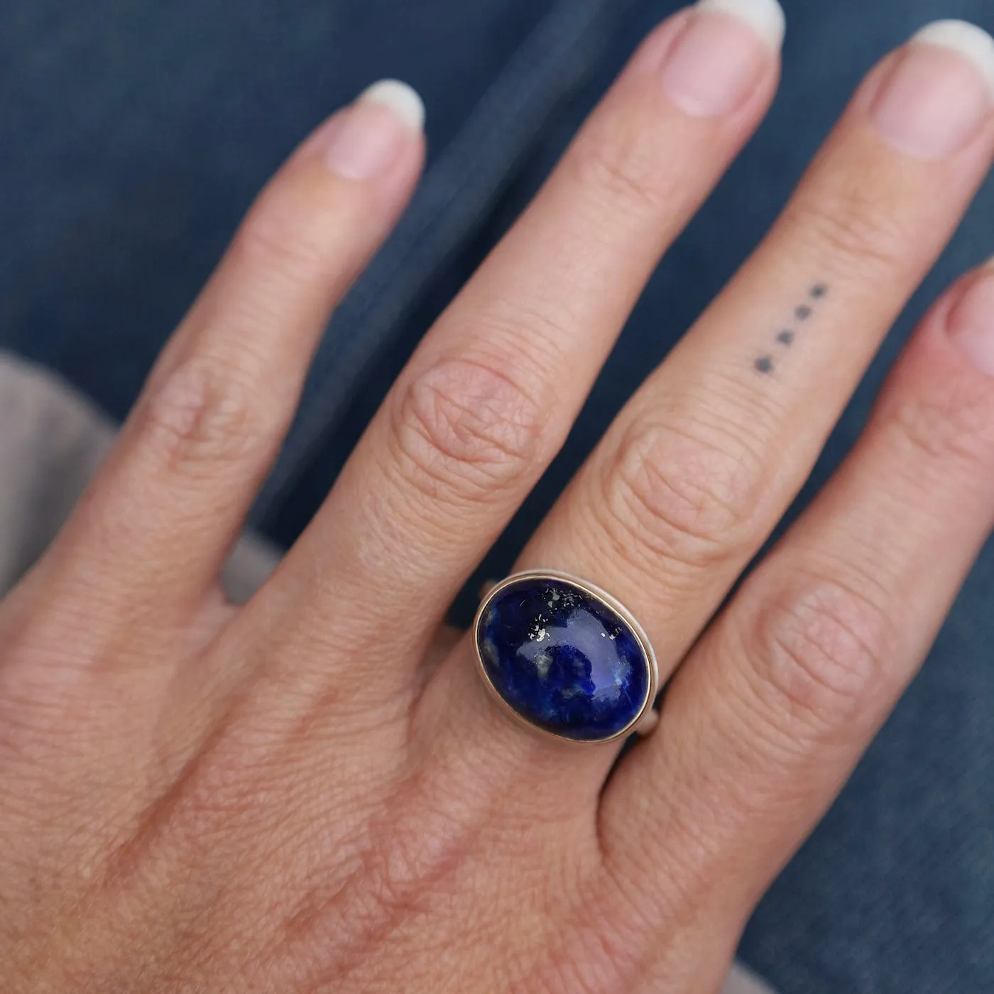 Jamie Joseph Oval Afghanite Ring