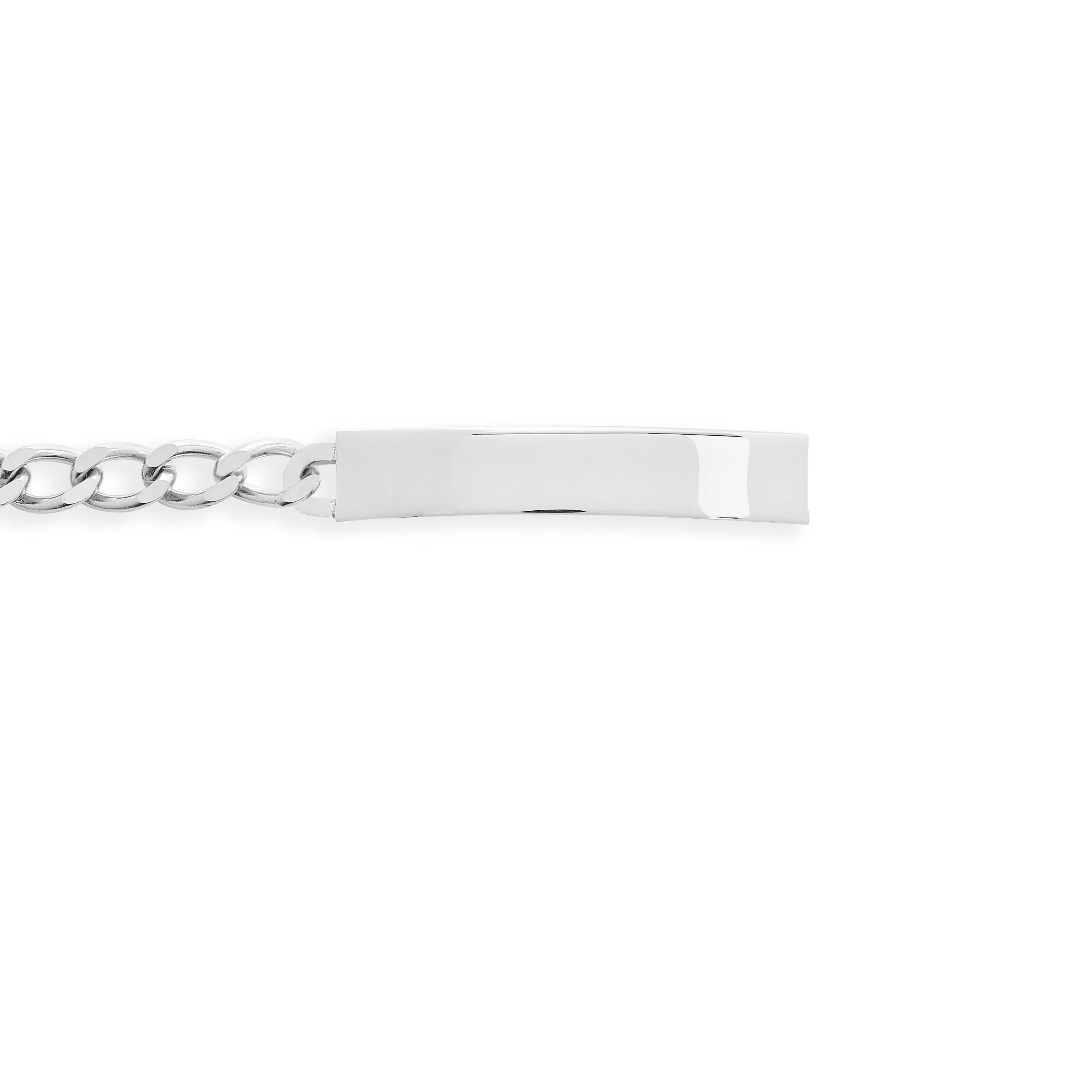 Ladies’ ID Bracelet with Polished Plaque