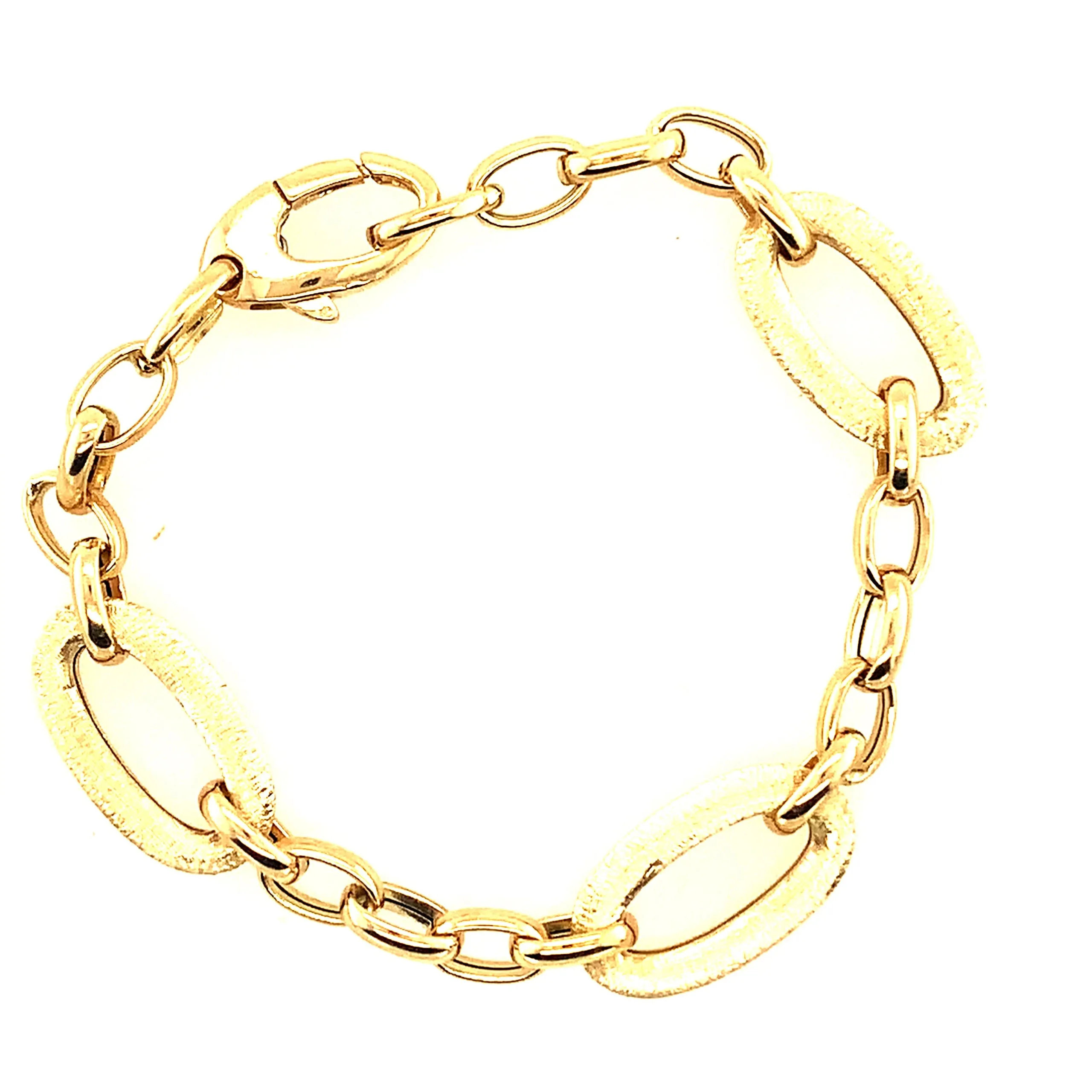 Large Oval Link Bracelet