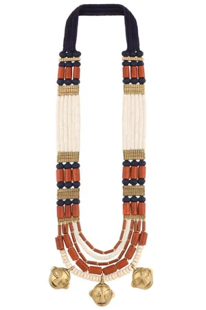 MayaBazaar-Naga Trio Necklace