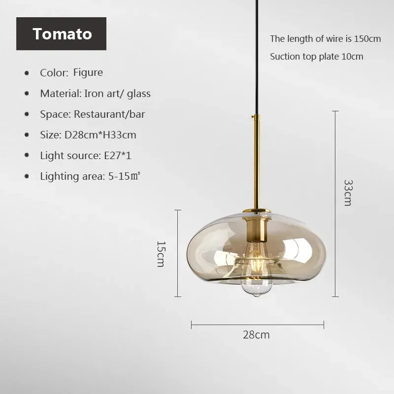 Modern Adjustable Hand Blown Lux Pendant Lights