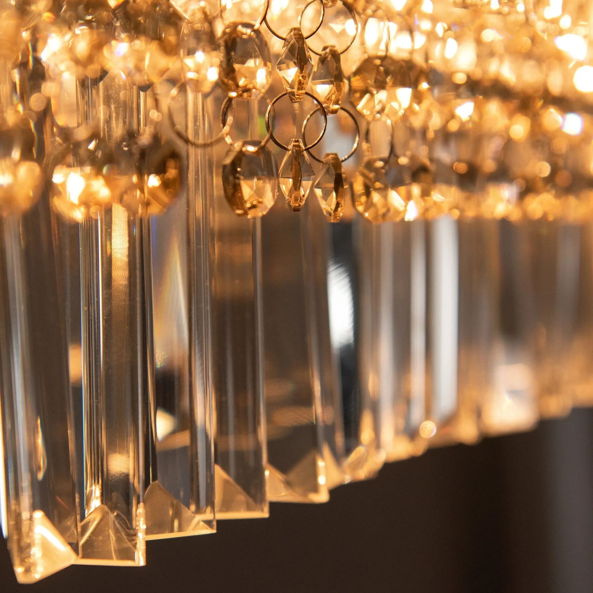 Modern Raindrop Crystal Chandelier