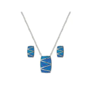 Montana Silversmiths Women's River Blue Lights Jewelry Set