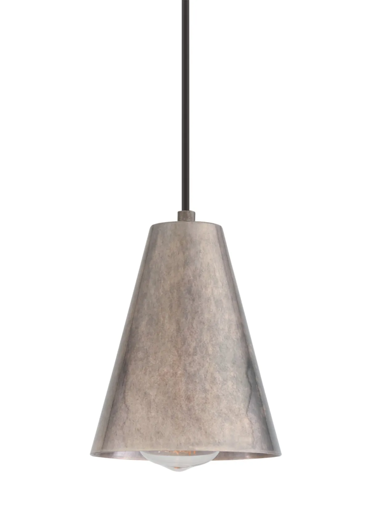 Moya Modern Brass Cone Pendant Light