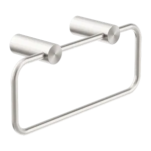 Nero New Mecca Towel Ring Brushed Nickel