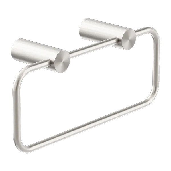 Nero New Mecca Towel Ring Brushed Nickel