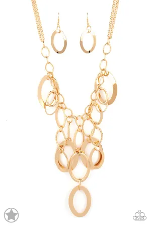 Paparazzi A Golden Spell - Gold Necklace