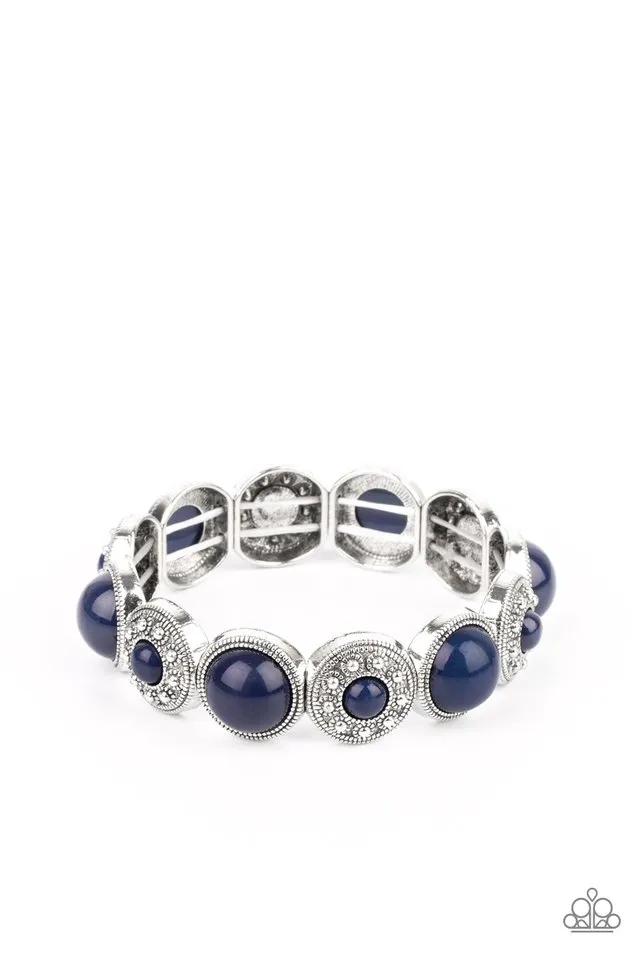 Paparazzi Bracelet ~ Garden Flair - Blue