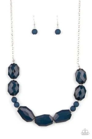 PAPARAZZI Melrose Melody - Blue NECKLACE