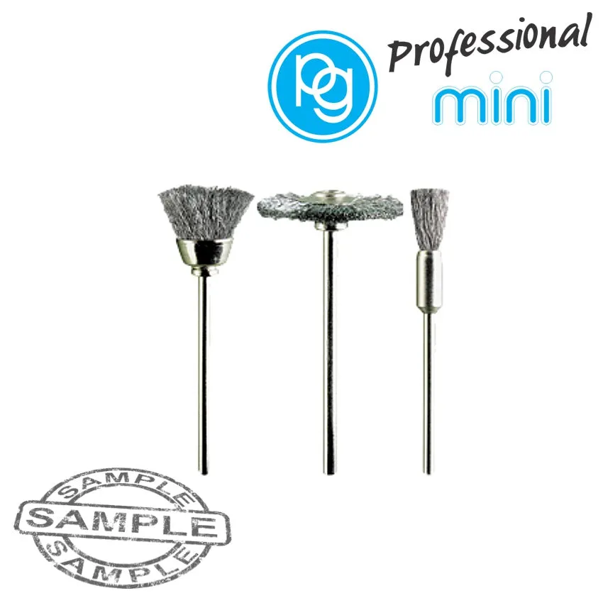 Pg Assorted Steel Brushes. 3Pcs