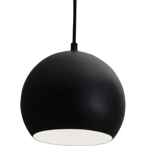 Roxy 8 in. Pendant Light Black Finish