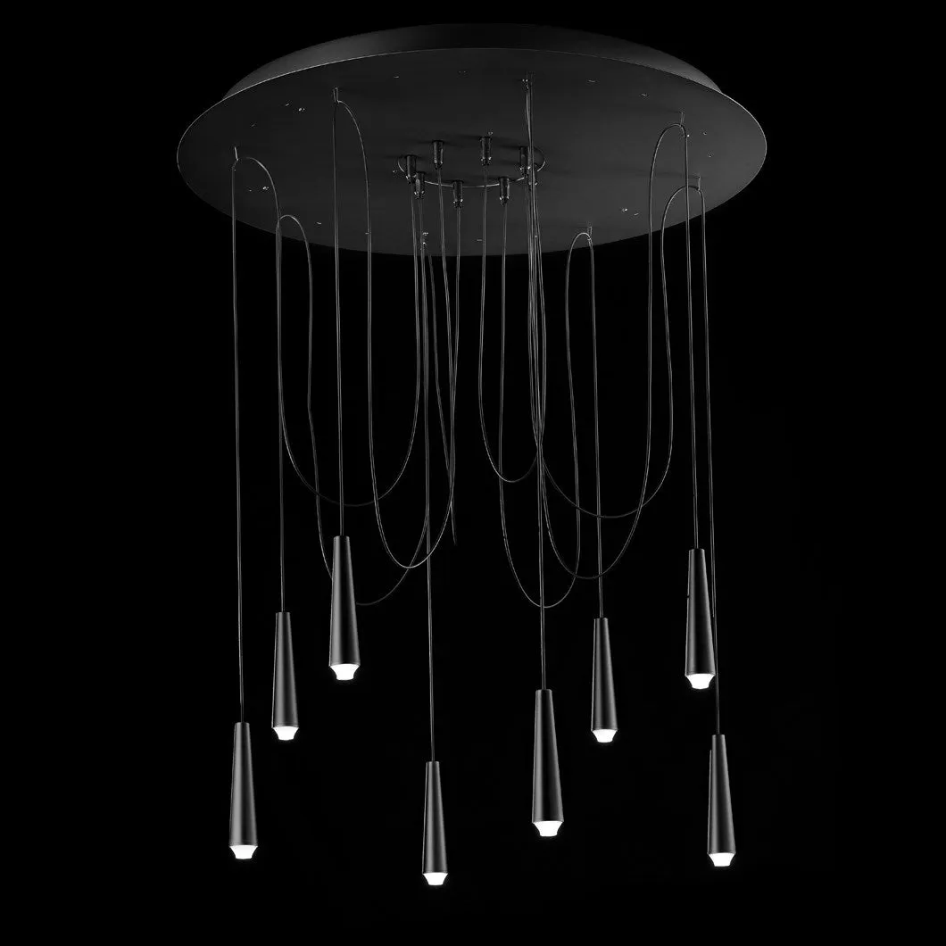 Santral Black Customizable Light Pendants