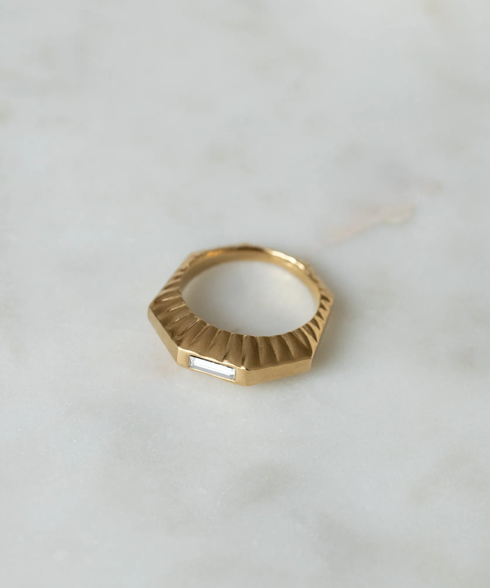 Shining Star Gold Ring