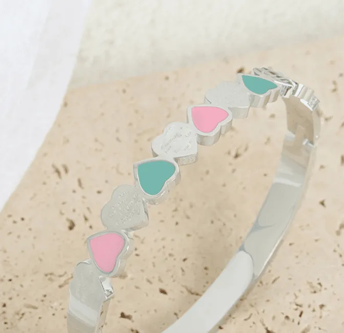 Silver Heart Bracelet