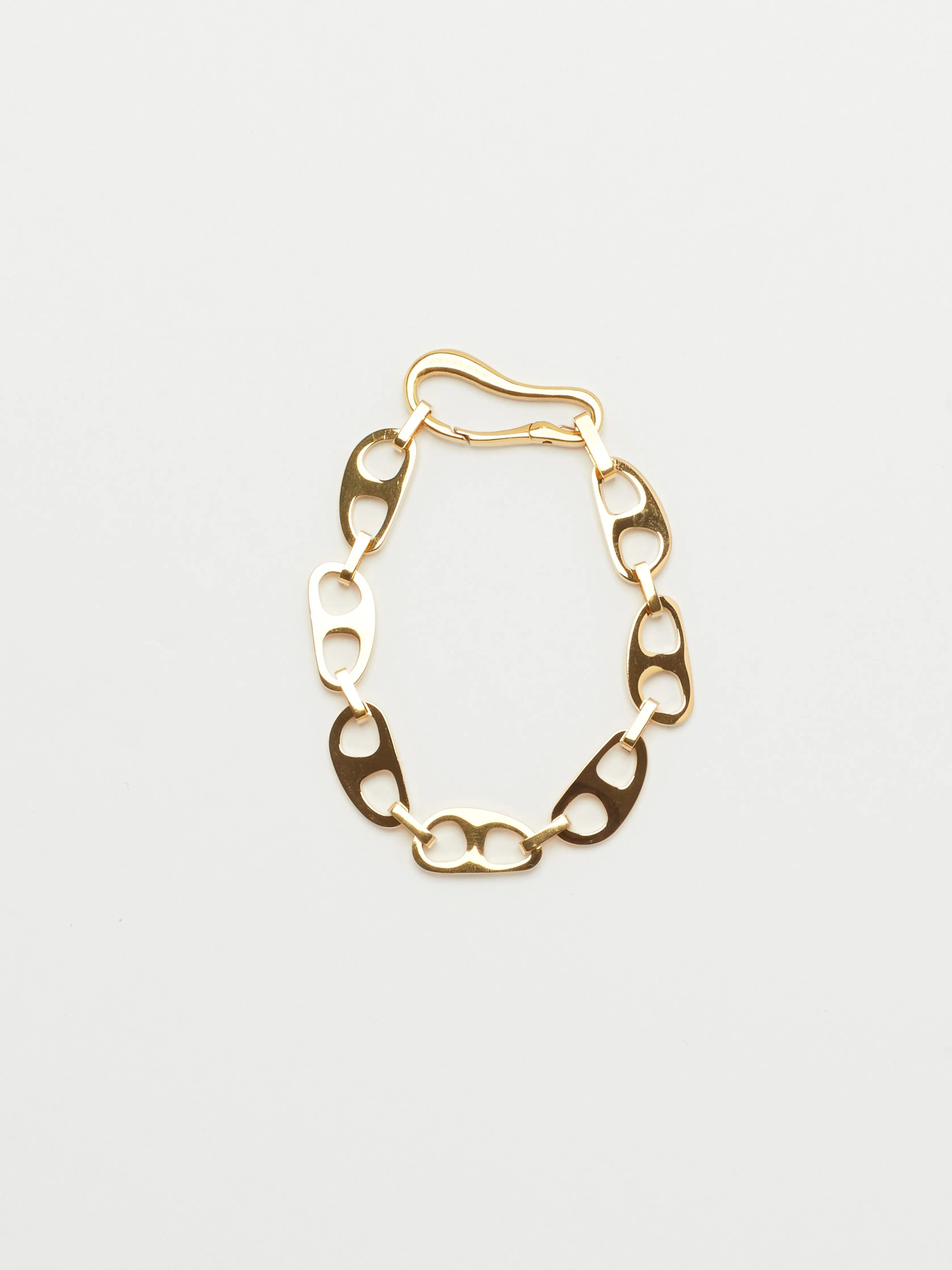 Small Gold Tab Bracelet