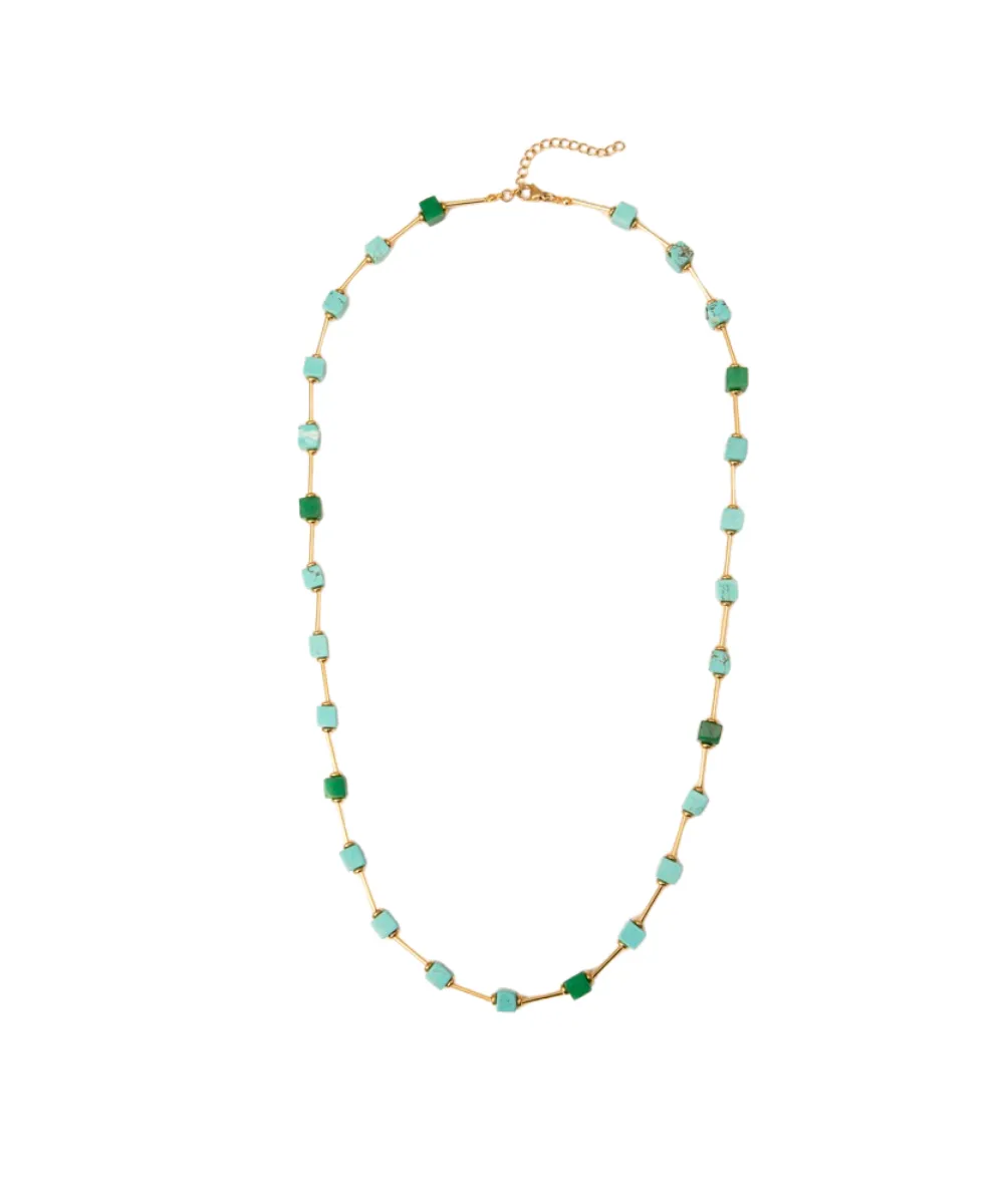 SODINI RIO NECKLACE IN GREEN