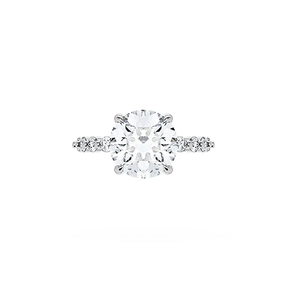 Tacori Sculpted Crescent Round Solitaire Engagement Ring Setting